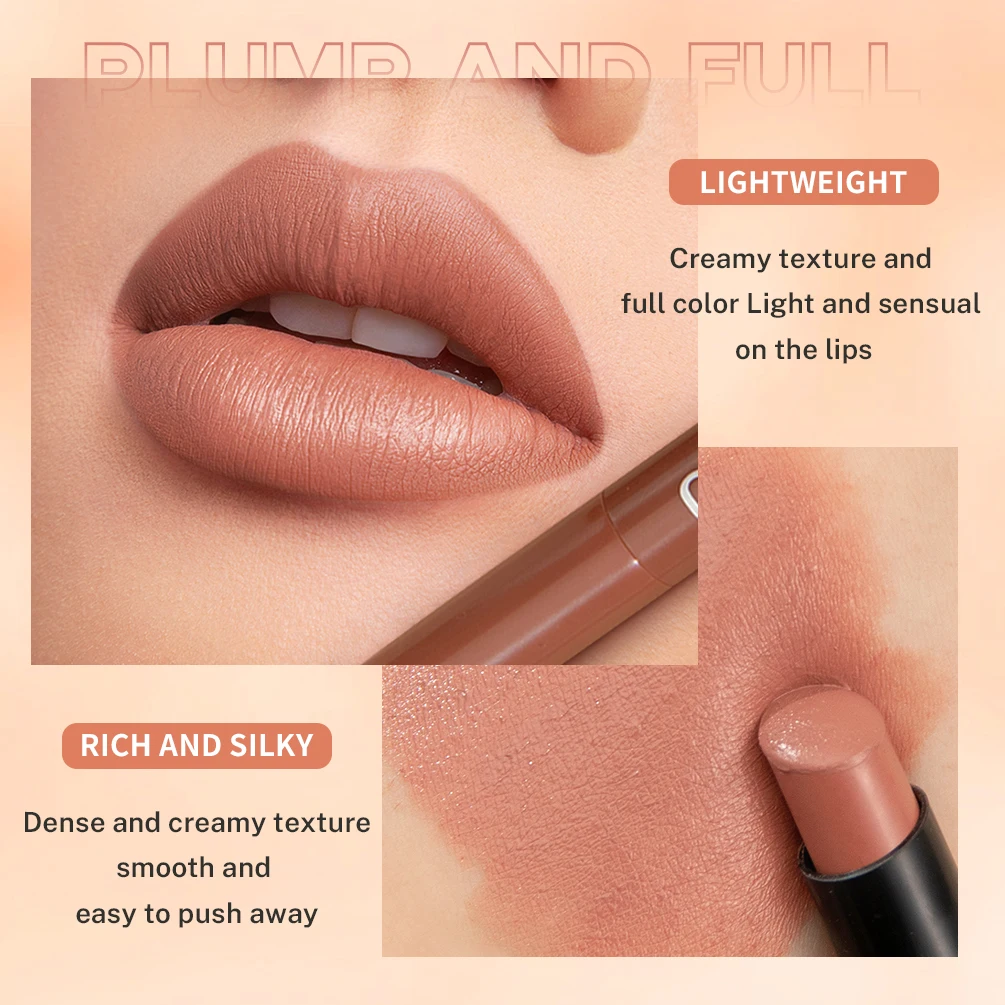 Qibest batom fosco de longa duração, hidratante, bálsamo labial, escultura, lápis, manchas labiais, maquiagem, delineador labial, cosméticos