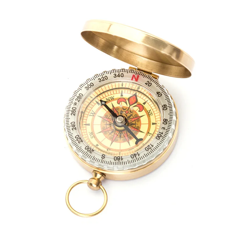 Personalized Custom Luminous Compass, Nautical Engraving Compass, Antique Nostalgic Compass, Anniversary Gift or Wedding Gift