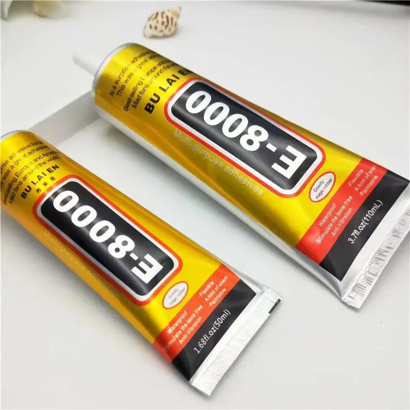 1pcs 15/50/110ml E8000 Glue Mobile Phone Touch Screen Repair of Warped Screen Frame Sealant Repair Household DIY Universal Glue