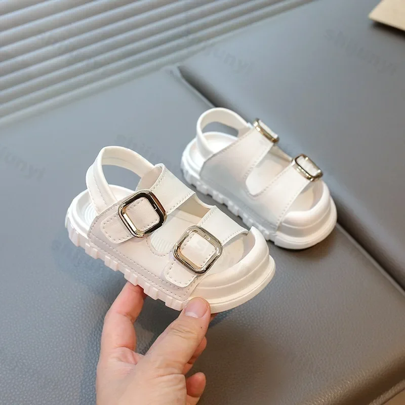 Children Sandals Breathable Beach 2026 Summer New Girls and Boys Fashion Comfortable Soft Sole Casual Kids Sandals Beach Shoes