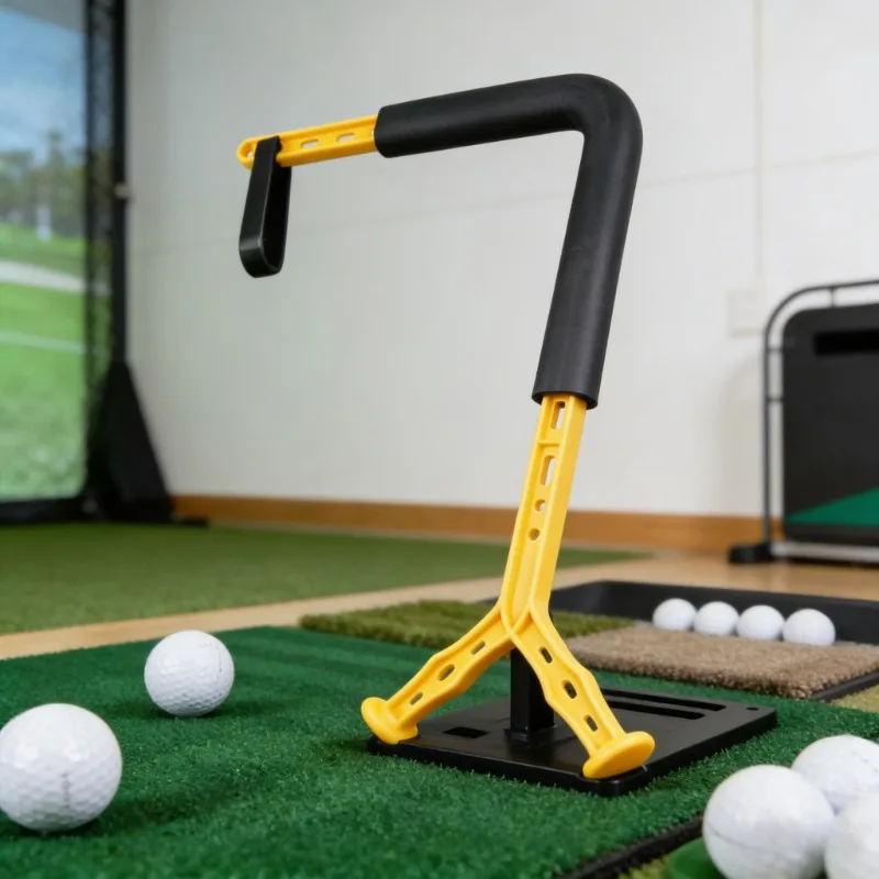 

Тренажер для гольфа (1 шт.): устройство для отработки свинга, вращающееся, для коррекции правого локтя и укрепления мышц талии, корректор, оборудование для гольфа