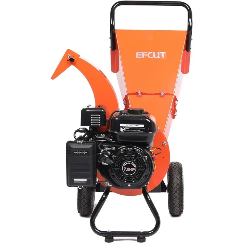 

EFCUT C30 LITE Wood Chipper Shredder Mulcher Heavy Duty 7 HP 212cc Gas Powered 3 Inch Max Capacity 1-Year Warranty After