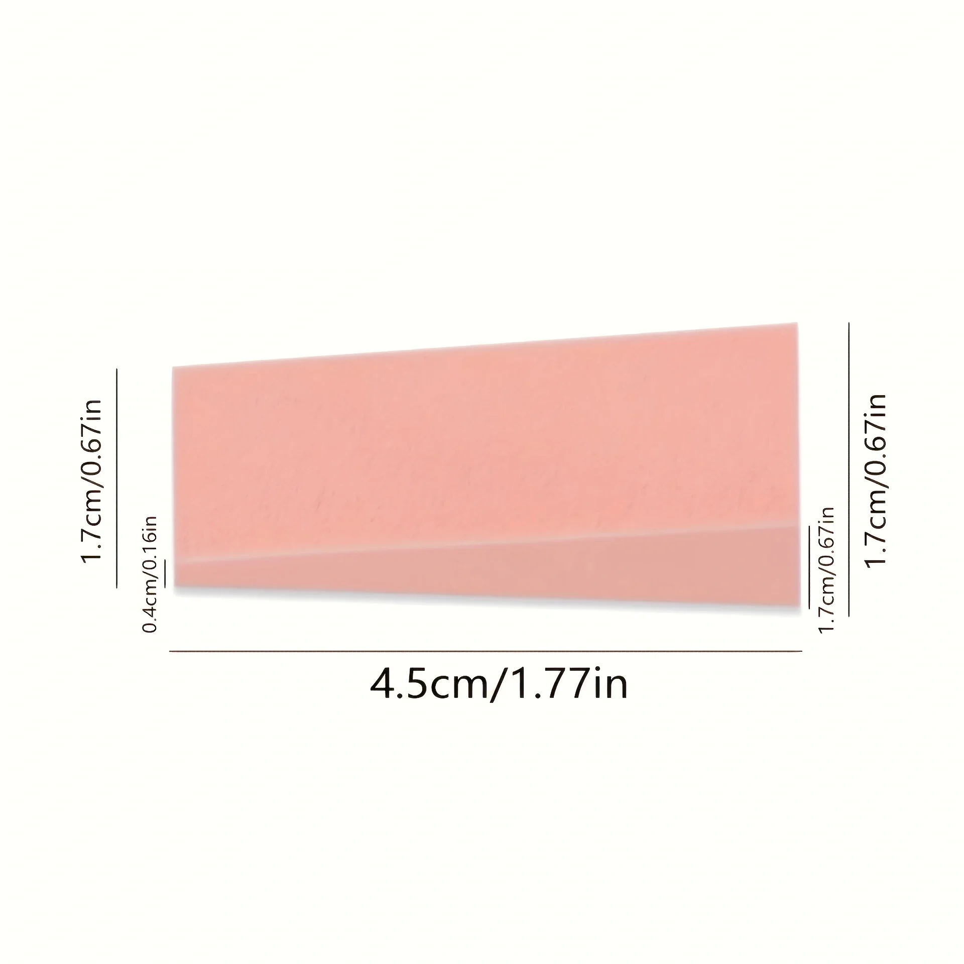 24pcs nail care gradual change sponge triangle powder puff, nail polish glue halo dye diy material tool view 3