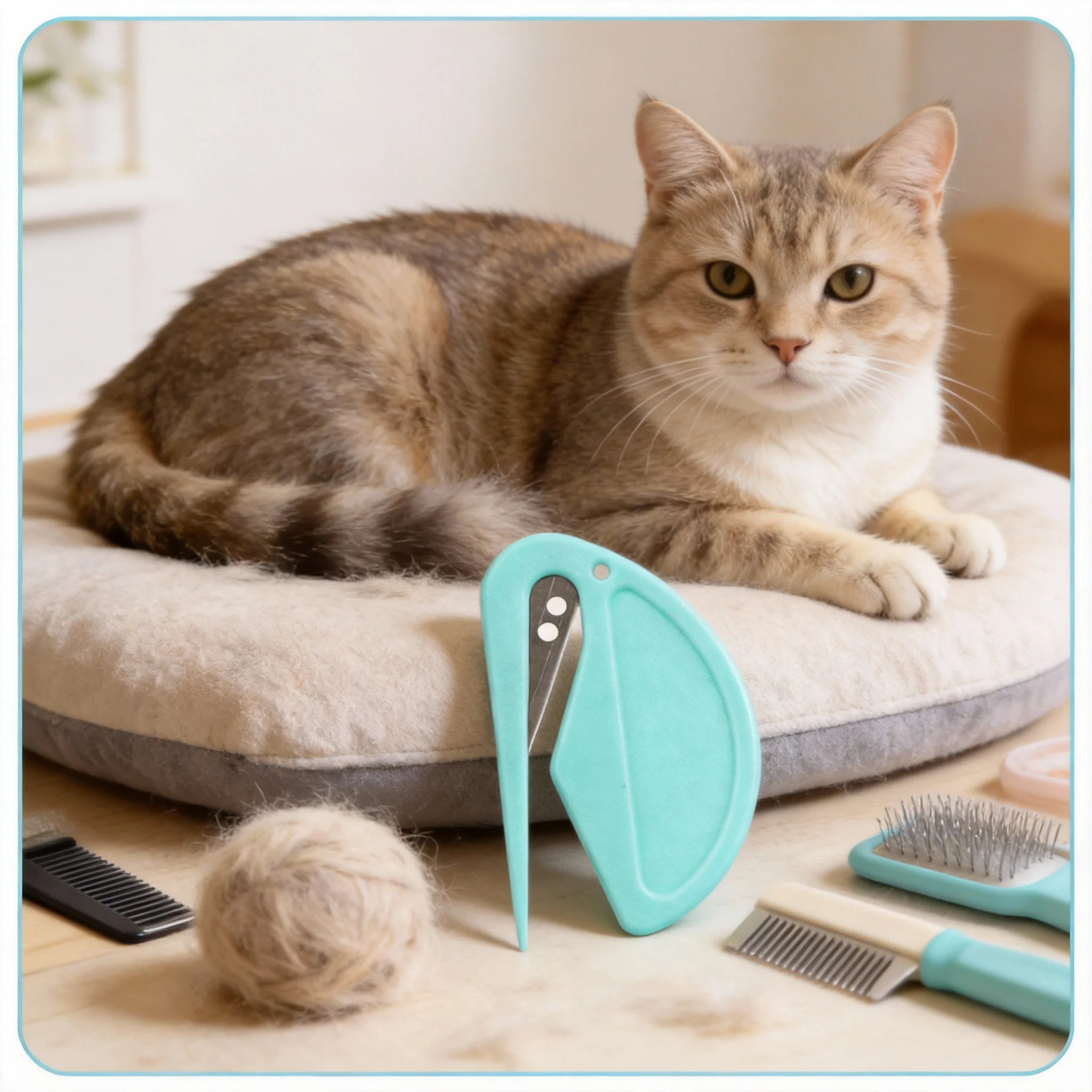 1/5PCS Cat Dog Comb Pet Open Knot Comb Cat Puppy Hair Fur Shedding Grooming Trimmer Comb Comb Cat Brush Pet Supplies