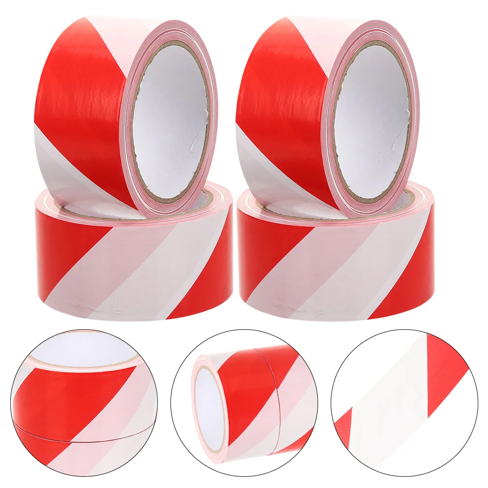 

4 Rolls Warning Tape Construction Caution B Clean Removal Hazardous Area Halloween Safety Party Favors Danger