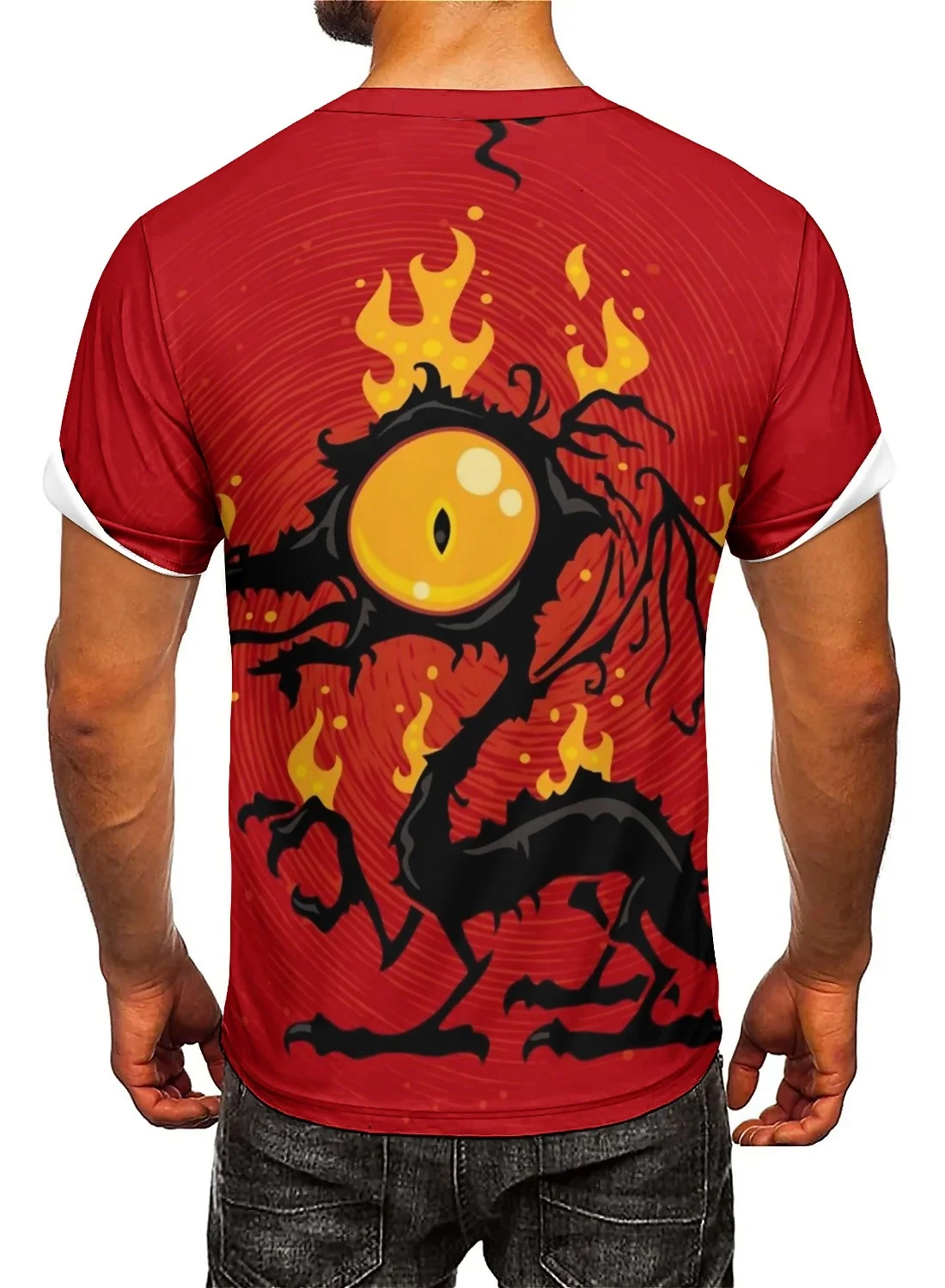 Splash Ink Graffiti Men's 3D Print Short-sleeved T-shirts, Soft and Comfortable Fabric, Perfect for Men and Women