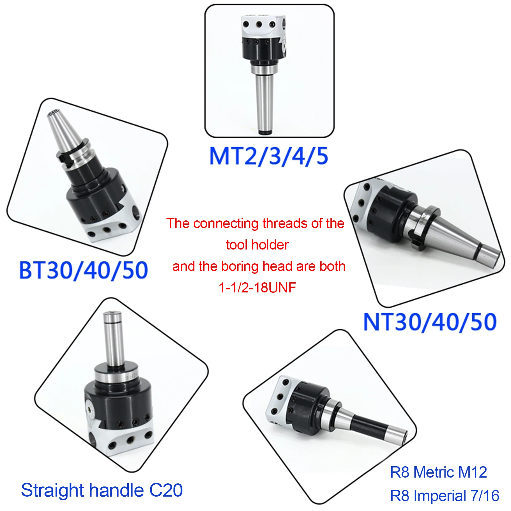 穴あけヘッドタイプF1-12 f1、高精度フライス盤、付属品、穴あけヘッド