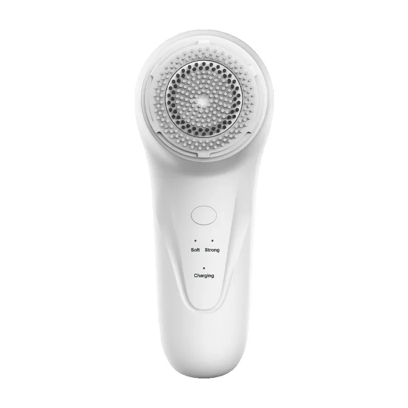 Sonic Wave Facial Cleanser Vibration Facial Brush Pore Cleaning Waterproof Wireless Charging Electric Facial Cleanser