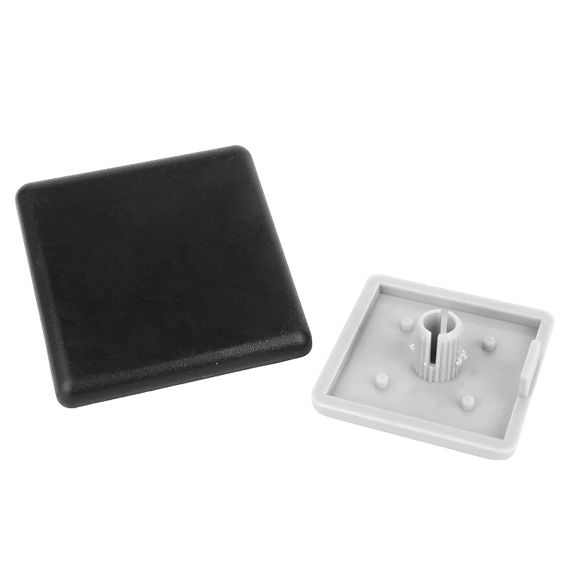 16/20/30/40/45/60/80/90/100 ABS Plastic Black/Gray Aluminum Profile End Cap Cover Plate For EU/GB Aluminum Profile
