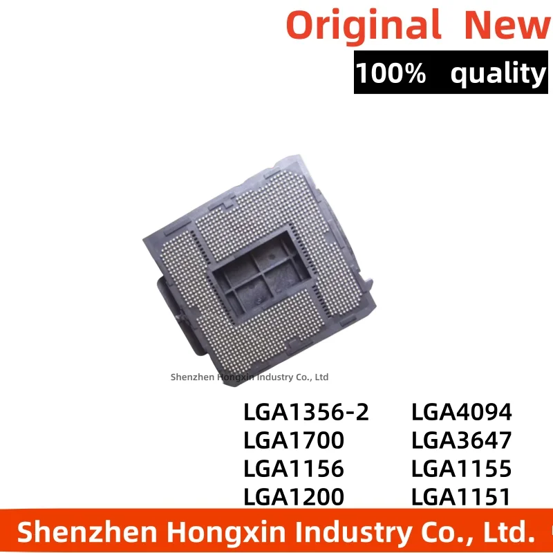 

1 piece LGA 1150 1151 1155 1156 1200 1700 1356-2 3647 4094 For Motherboard Mainboard Soldering BGA Socket holder with Tin Balls