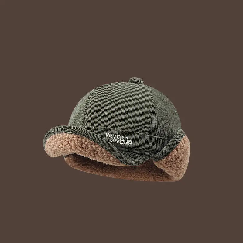 Men and Women Autumn and Winter Outdoor Cycling Warm Flying Caps Unisex Ins Popular Thickened Bomber Hats