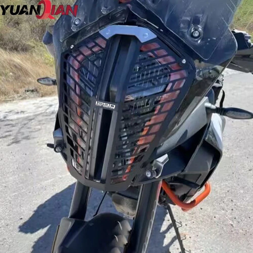 

For 1290 Super Adventure ADV S R 2017-2020 2021 Motorcycle Accessories Headlight Protector Grille Guard Cover Protection Grill