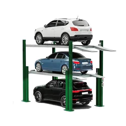 Fast Delivery Electric Hydraulic Movable Multi-storey 3 Level Parking Lift Car Elevator For Garage