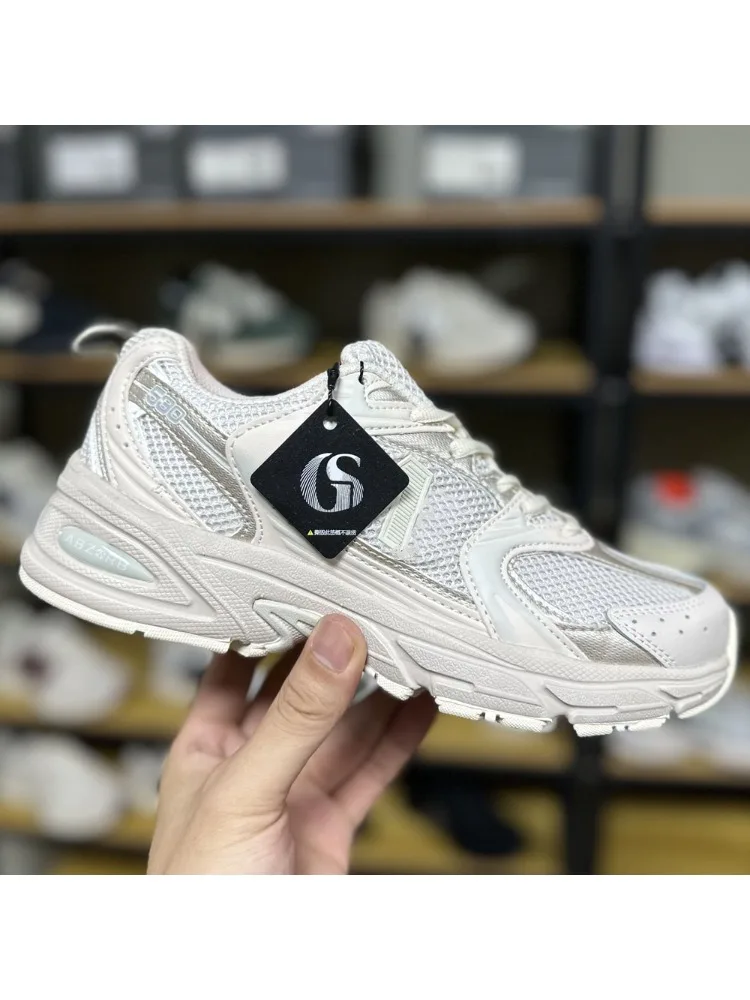 Nieuwe Heren Dames 530 Retro Chunky Sneakers Ademend Mesh Casual Trainers Antislip Loopschoenen Dikke Zool Streetstyle Schoenen - afbeelding 2