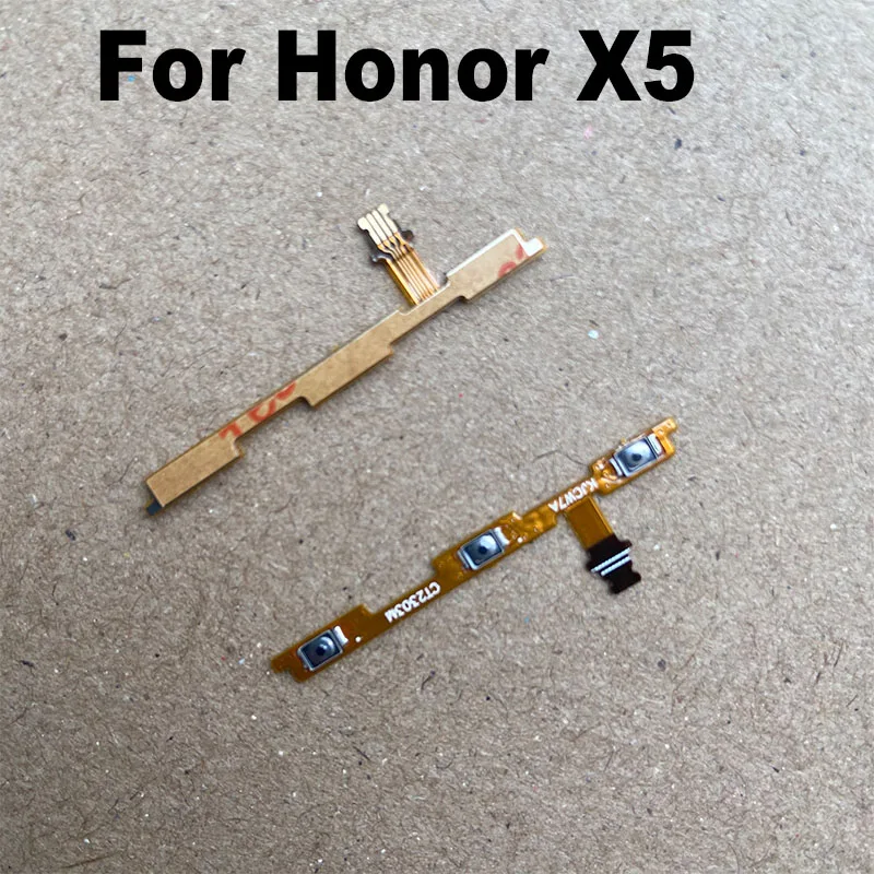 For Huawei Honor X5 Power Volume Buttons Flex Cable Power On Off  Volume Button Key Flex Cable Replacement