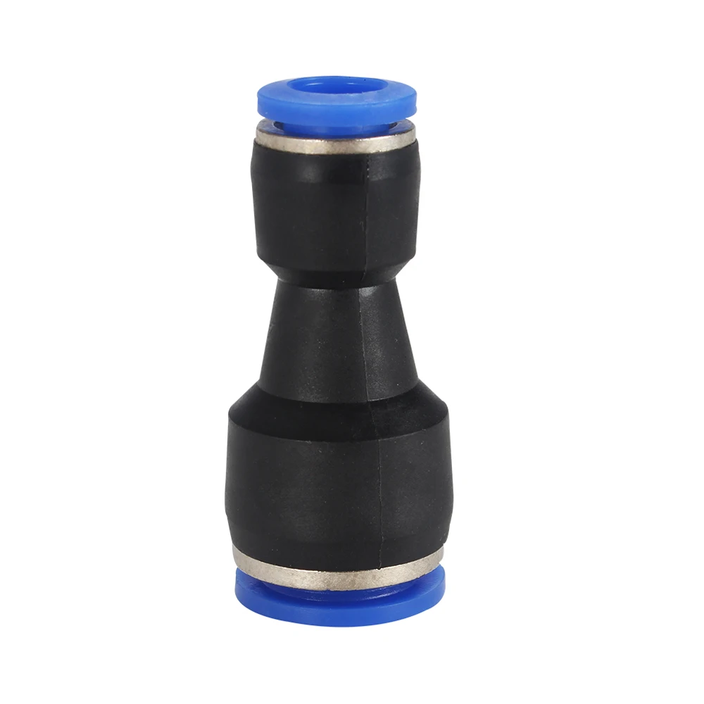 Press-Fit 4/6/8/10/12/14/16mm OD PU Tube Equal/Reducer Pneumatic Push In Connector Quick Release Air Fitting