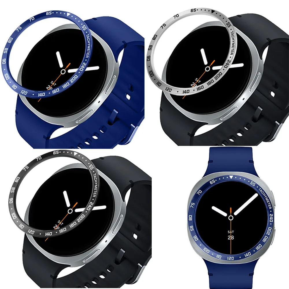 BEHUA Bezel Ring Styling Frame Case For Samsung Galaxy Watch 8 Classic 42MM/46MM Watch8 40mm 44mm Protection Ring Frame Shell