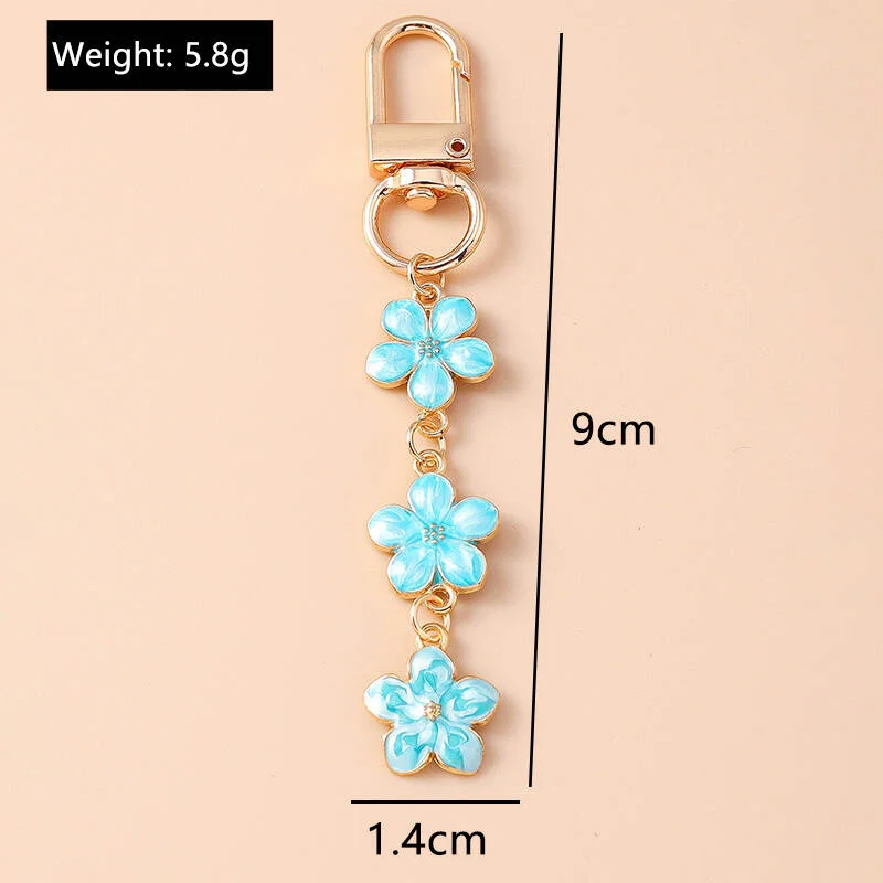 Aihua Y2K Schlüsselanhänger, modisch, niedlich, Liebesherzen, Schmetterling, Blume, Schlüsselanhänger, Ringe für Damen und Herren, Tasche, Rucksack, Hosen, Kette, Schmuck, Geschenke – Detail 25