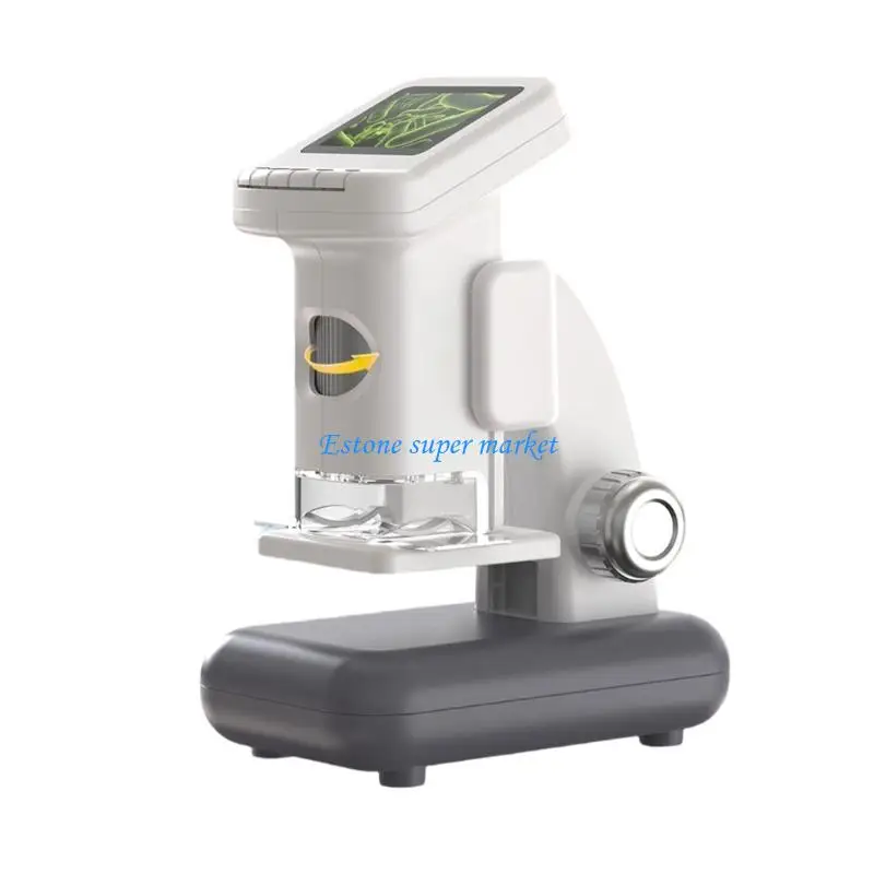 

090B Transportable Educational Microscope for Children Highlighting version Foot Screen