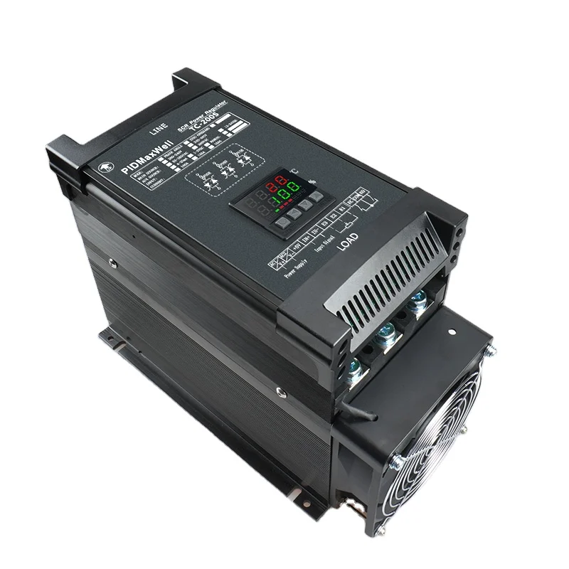 

2025PIDMaxwell TC-200S 380 В/440 В/480 В 125 А SCR регулятор мощности контроллер напряжения переменного тока с 0-5 В постоянного тока 0-10 В постоянного тока 4-20 мА