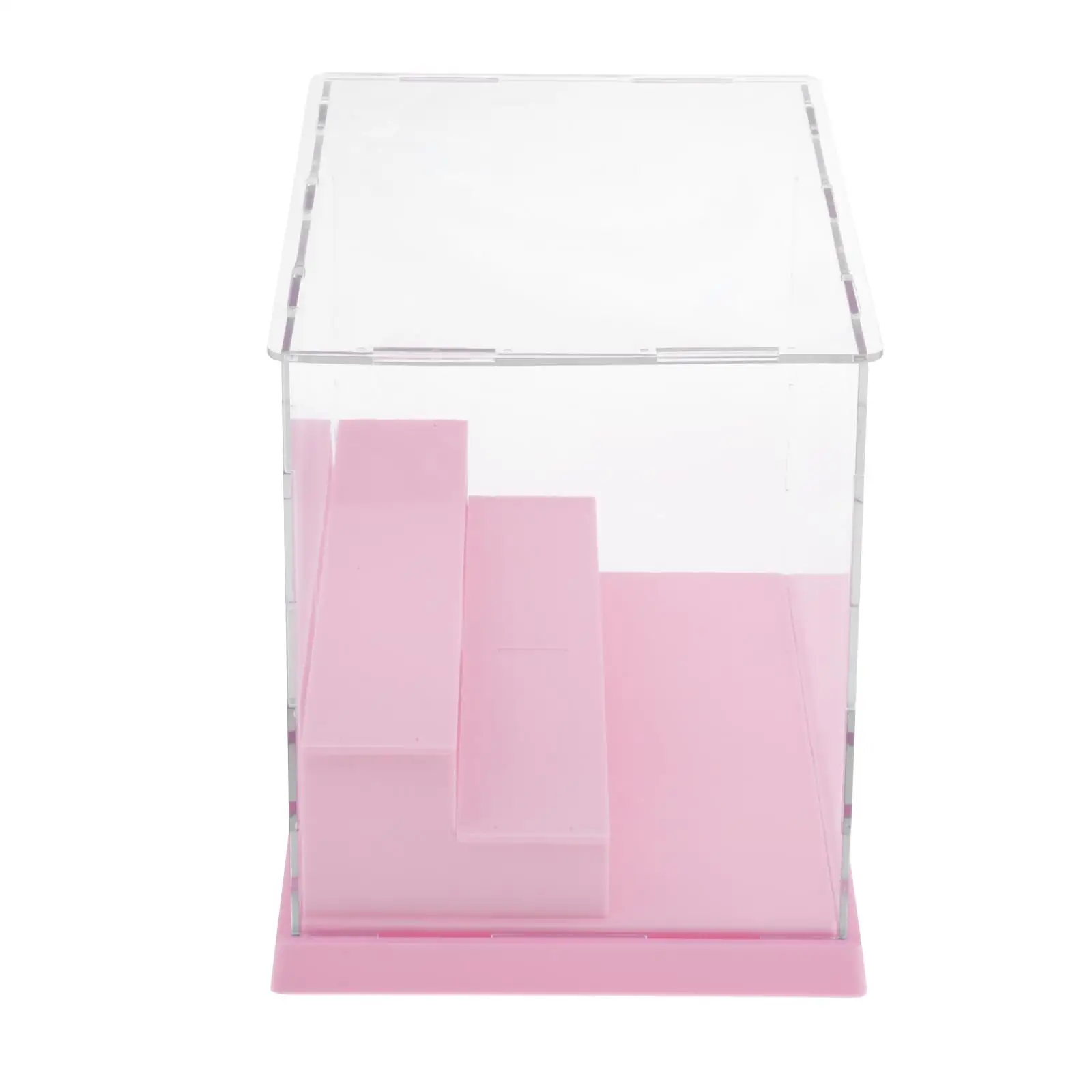 3-Tier Display Case Car Collectibles Protective Box Stand Holder Shelf