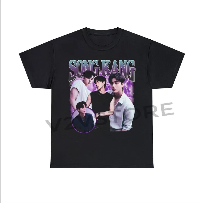 Vintage Song Kang Unisex Tshirt  Kpop bootleg Tshirt