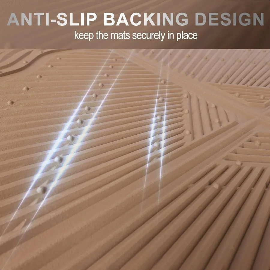 المطاط سيارة الحصير سيارة الحصير جميع الأحوال الجوية مقاوم للماء Trimto صالح الحصير سيارات شاحنات SUV المضادة للانزلاق سهلة التنظيف H #5