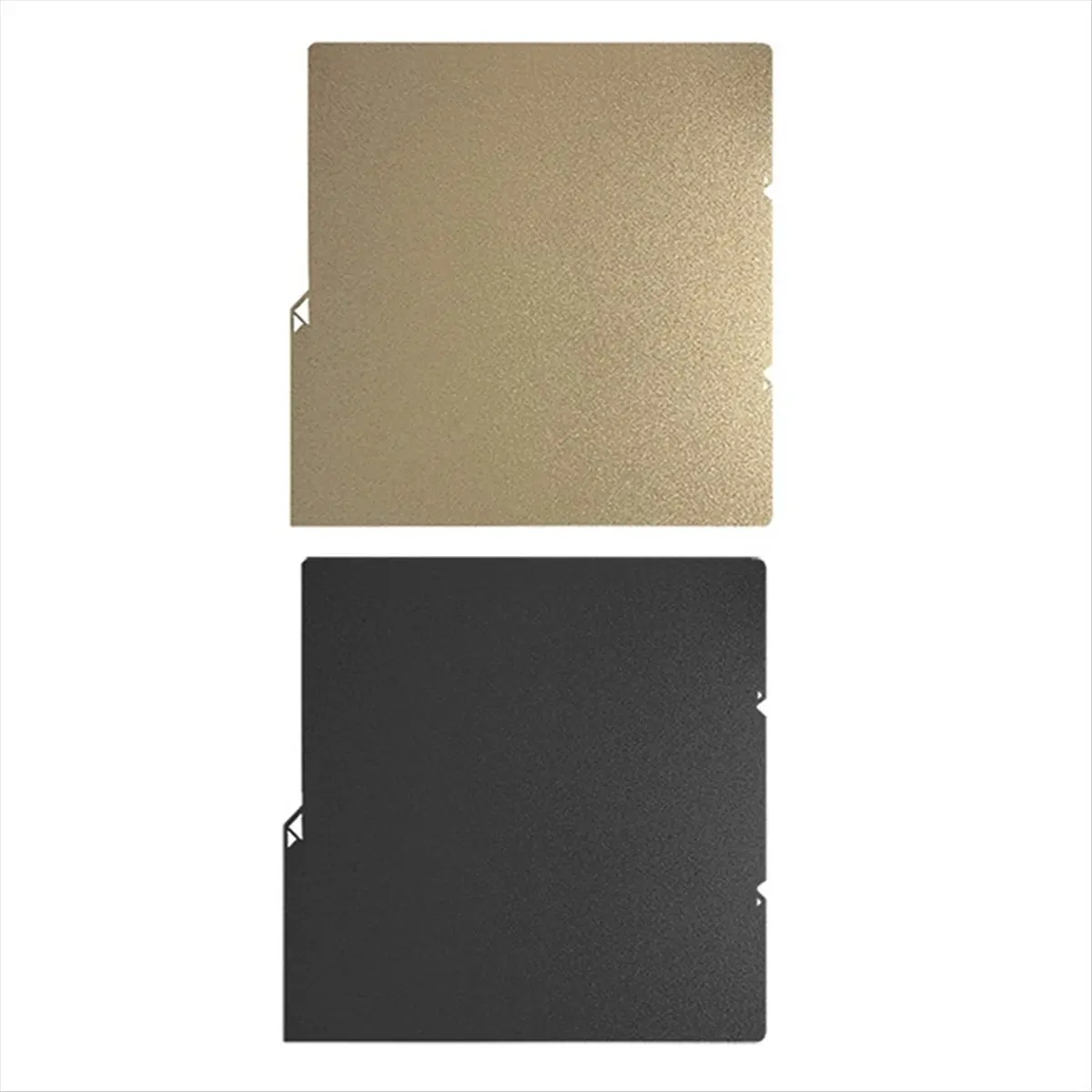 For S1C S1 Combo Build Plate Parts 264x276mm Spring Steel Sheet Plate Smooth PEI Textured Heat Bed Black