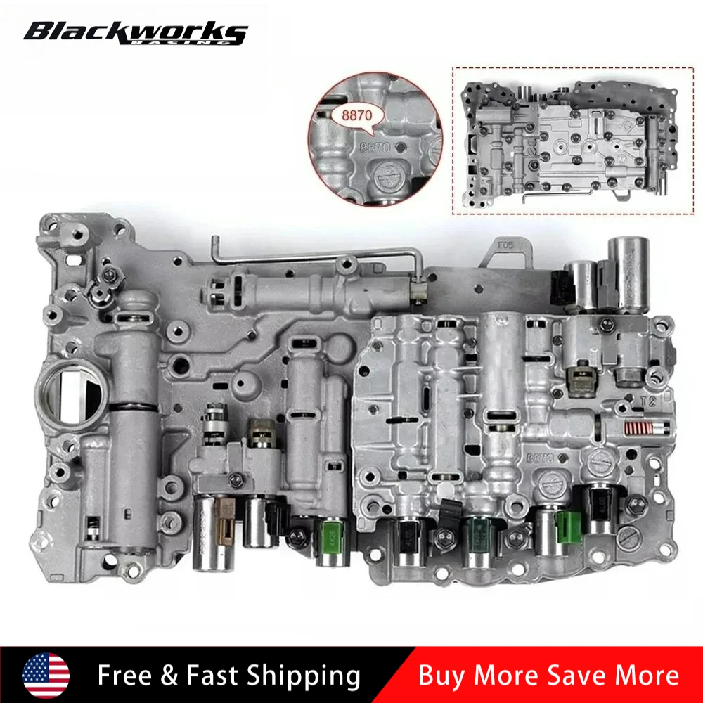 

AB60E 8870 Transmission Valve Body &Solenoids for 2007-2011 Toyota Tundra 4.0 4.7 5.7L Silver