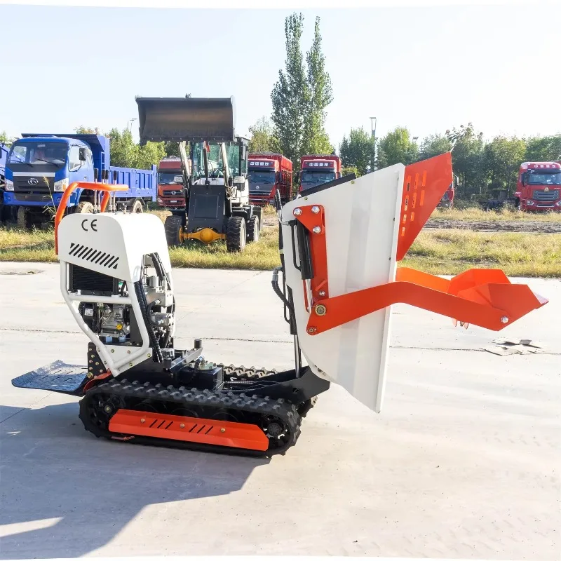 

Farm Mini Barrow Small Dump 300KG/500KG/800GK Truck Mini Dumper Electric Mini Dumper with High Endurance and Stability