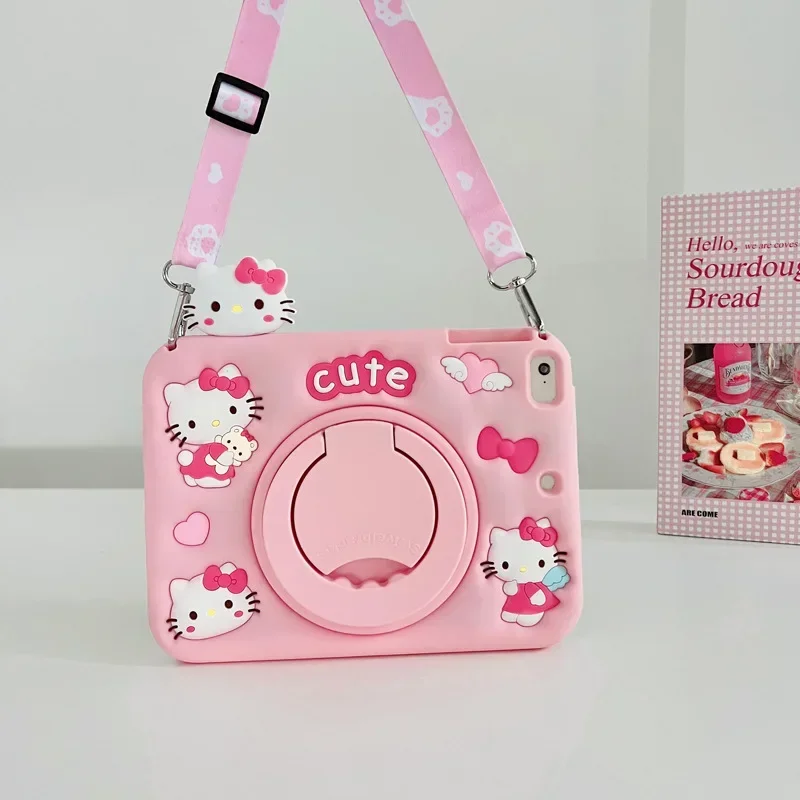 Hello Kitty Table Case for IPad Pro 11inch Air 10.9inch 22 21 20 Mini Tablet Cover for IPad 9.7 5th 6th 10.2 9th 8th 10th Funda