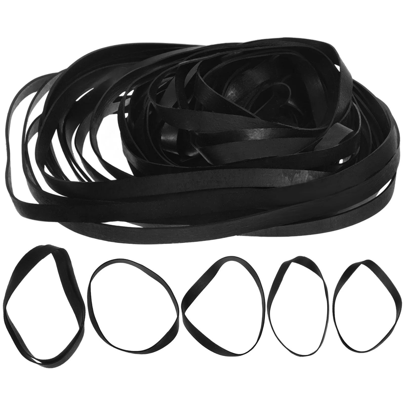 

50pcs 40 Recorder Rubber Belt Cassette Cassette Recorder Belts Drive Belts Repair Maintenance DVD VCD Player Accessories