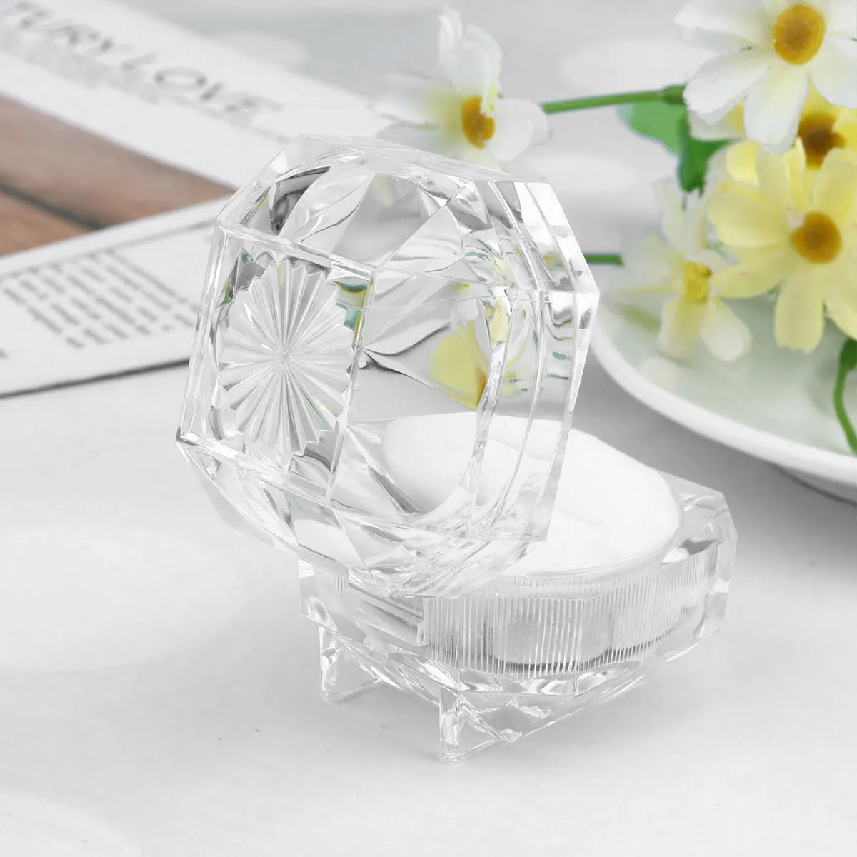 

Ring Jewelry Packaging Boxes Pretty Earrings Storage Case Jewelry-rings Boxjewelry Stud