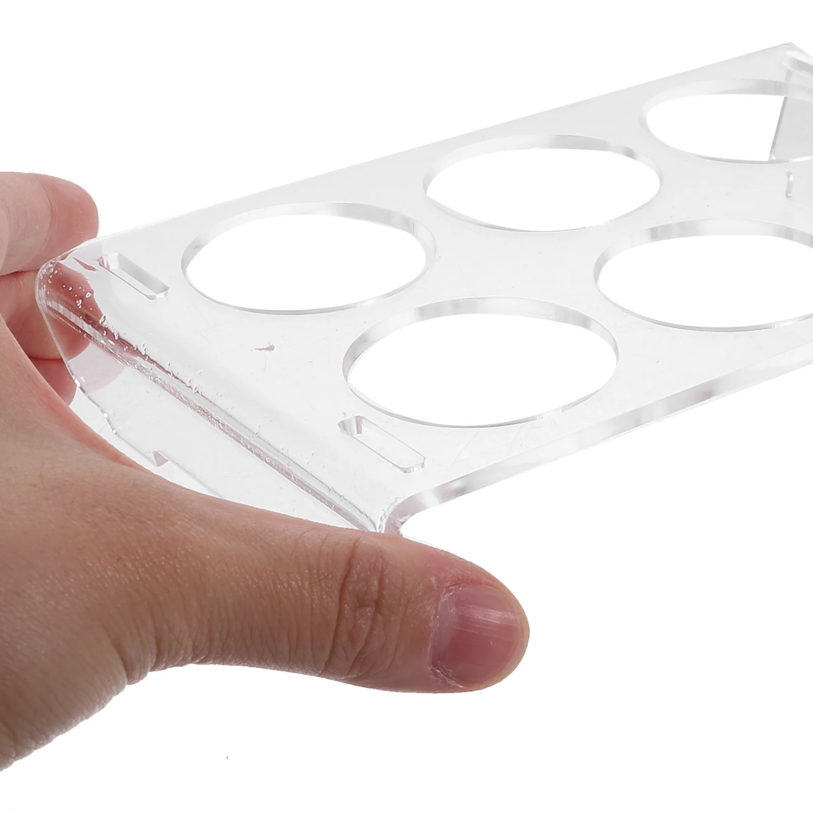 

Acrylic Eggs Capacity Refrigerator Egg ganizer Fridge ganizer Container Separate Egg Holder Slots Durable Kitchen Storage