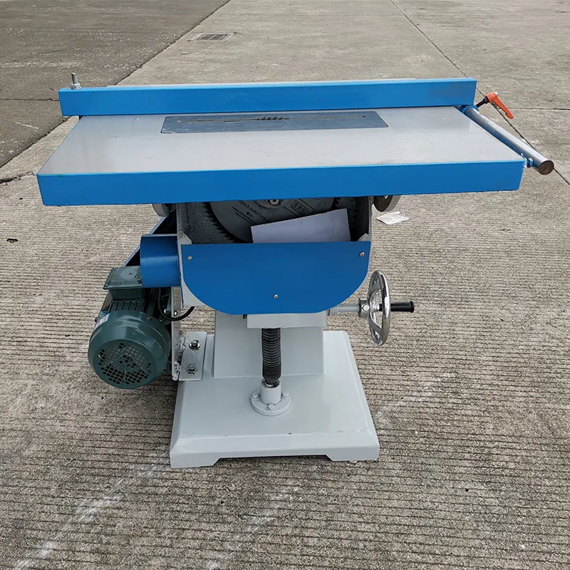 Sawing table lifting and lowering woodworking disc cutting machine sawing machine