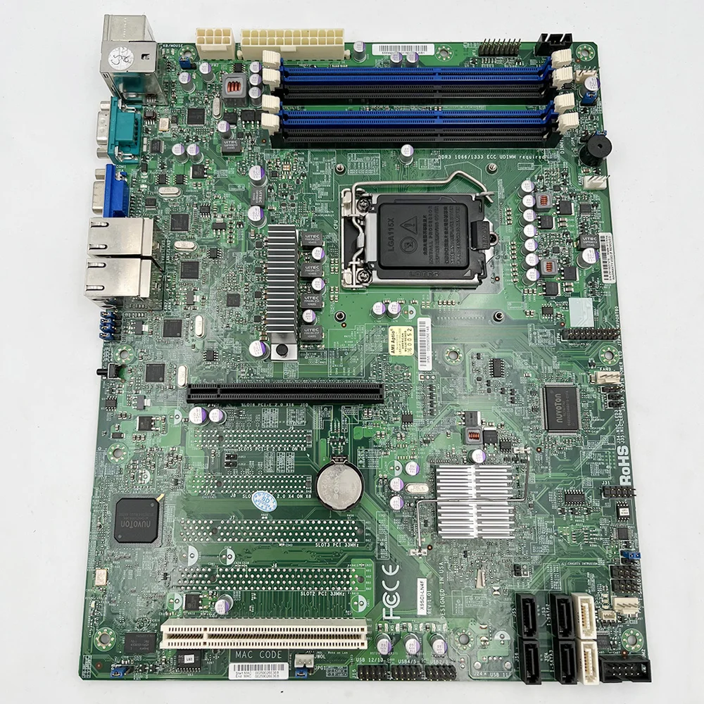 For Supermicro X9SCI-LN4F Motherboard LGA1155 Xeon E3-1200 V1/V2 Series 2nd and 3rd Gen Core i3 DDR3 ECC IPMI 2.0