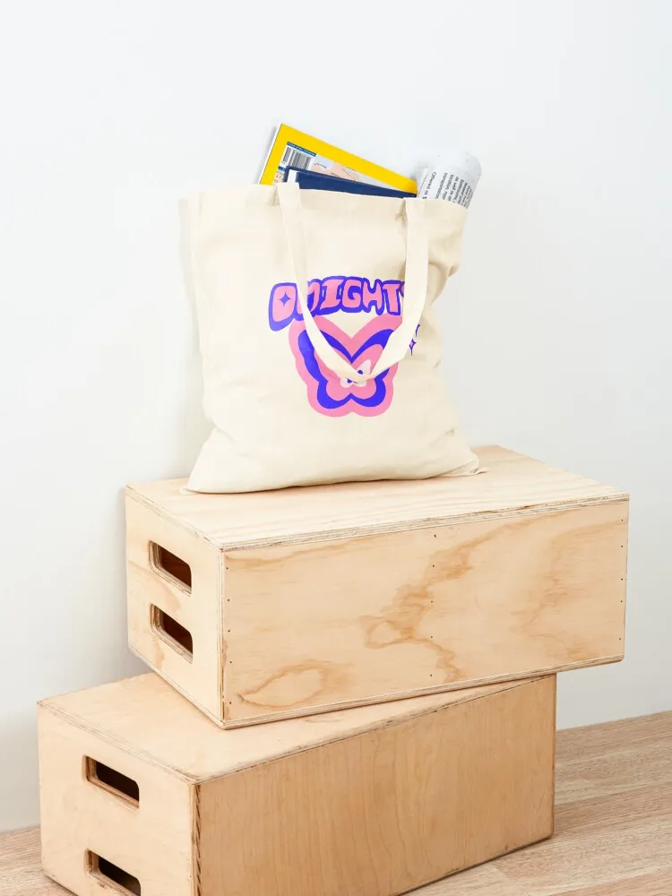 Copy of OMIGHTY butterfly Tote Bag custom bags Canvas stote bag shopping bag logo Big