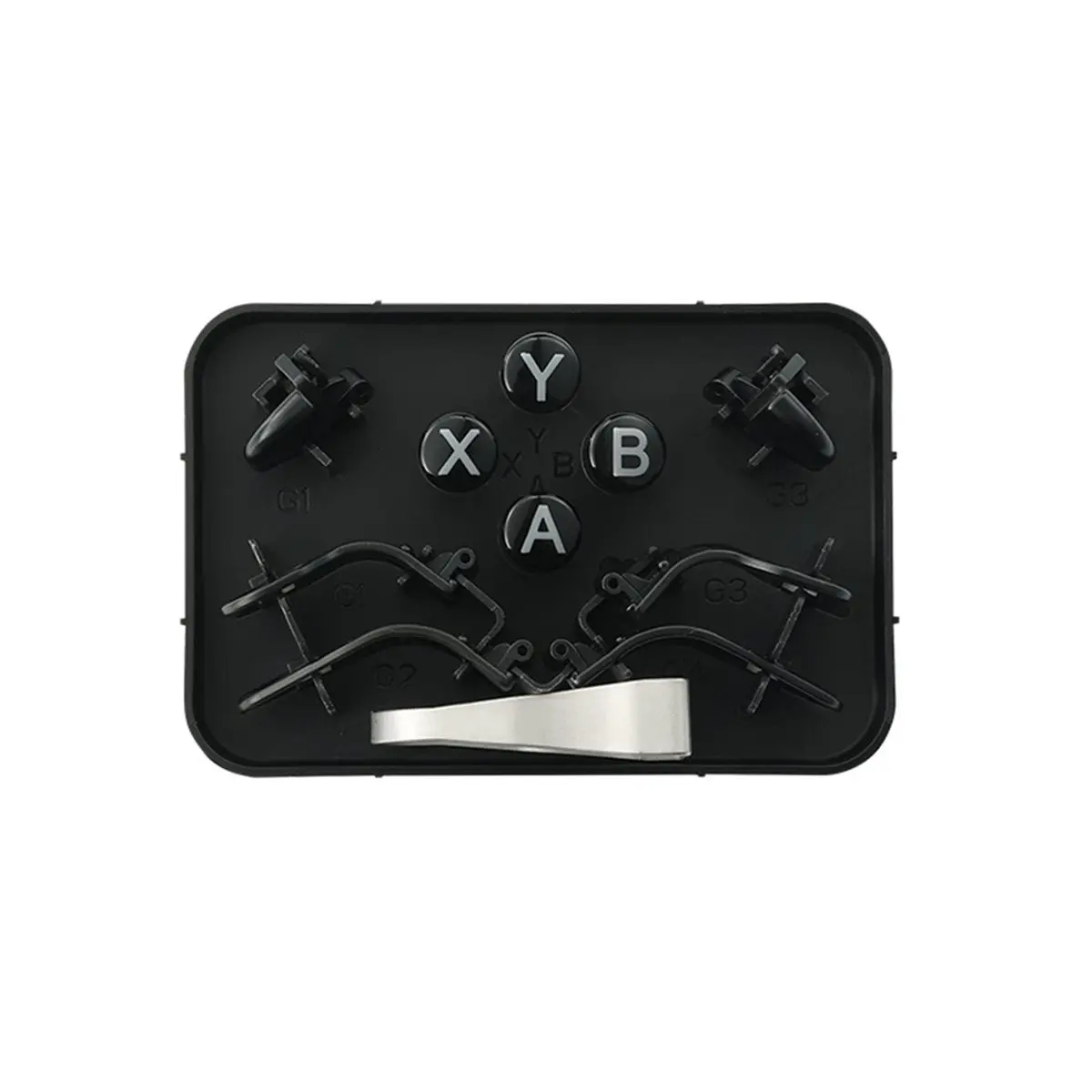 X14A& For GuliKit KK3 Max KK3 Pro Controller Accessories Pack with 6 Rear Paddles 4 PC Layout ABXY Button1 Keycap Puller A