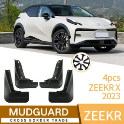 MudFlaps For ZEEKR X 2023 Mudguards Mud Flaps Splash Guards Front Rear Wheels Fender Car Accessories 4Pcs