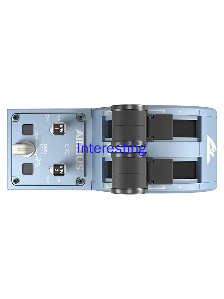 Thrustmaster Flight Simulator 2020 TCA Quadrant Airbus Edition Throttle Valve 320 321 XP11