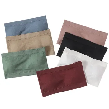 여성용 Strapless 브래지어 패딩 튜브 탑 여성 자르기 탑 원활한 속옷 streetwear nonwire bandeau bra m-xl 편안한 친밀한