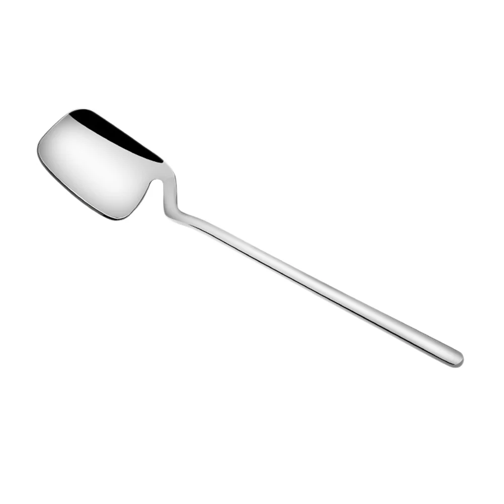 

8 PCS Serving Utensils Dinner Service Tableware Personality Silver Stainless Steel Cutlery