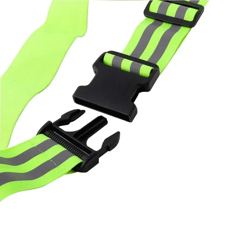 5CM*2CM Diagonal Reflective Strap Elastic Reflective Clothing Simple Reflective Warning Strip