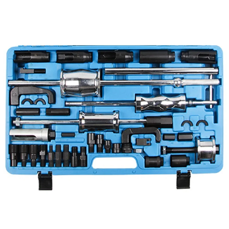 Full Car Diesel Injector Puller Set CX01388 Diesel Injector Removal Tool Auto Repair Tool Injector Induction Removal Sleeve