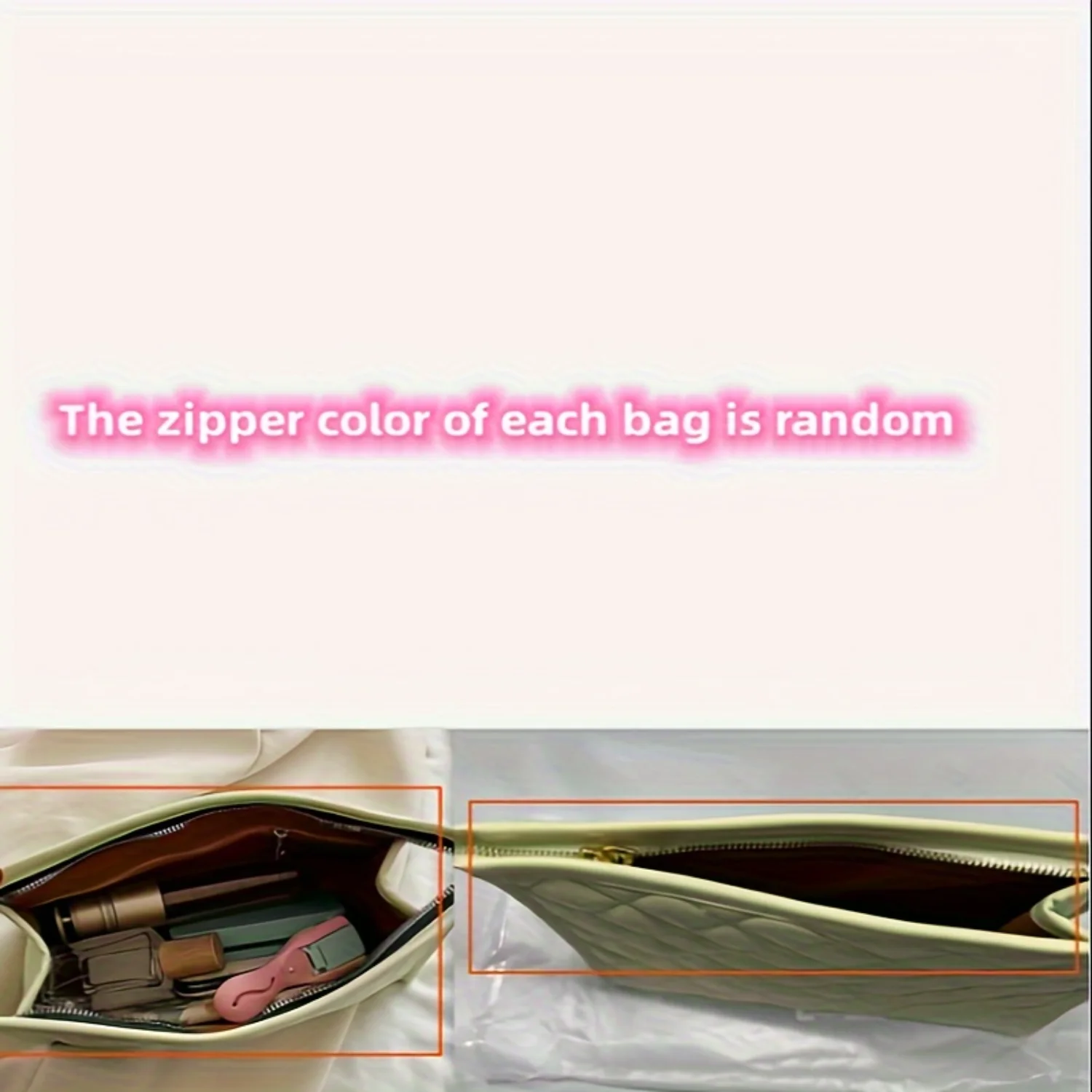 حقيبة مستحضرات التجميل ذات اللون الصلب البسيط، حقيبة غسيل أدوات الزينة للسفر بنمط Argyle، حقيبة مكياج متعددة الاستخدامات #6