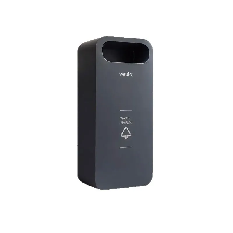 Outdoor trash can, stainless steel park scenic trash can, sanitation sorting fruit leather box