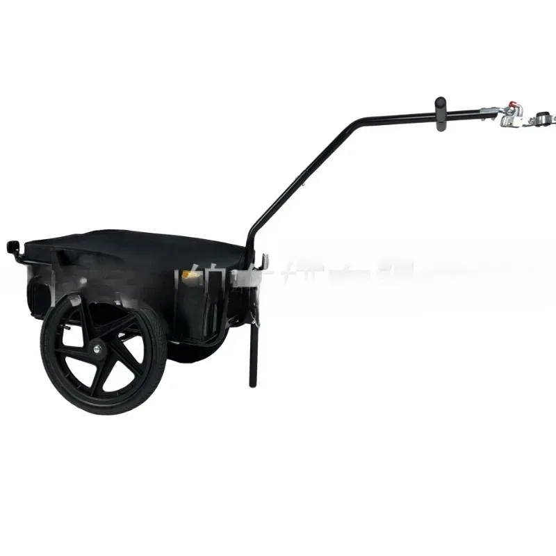 Bicycle trailer, rear cycling, travel truck, cargo pulling, steel luggage