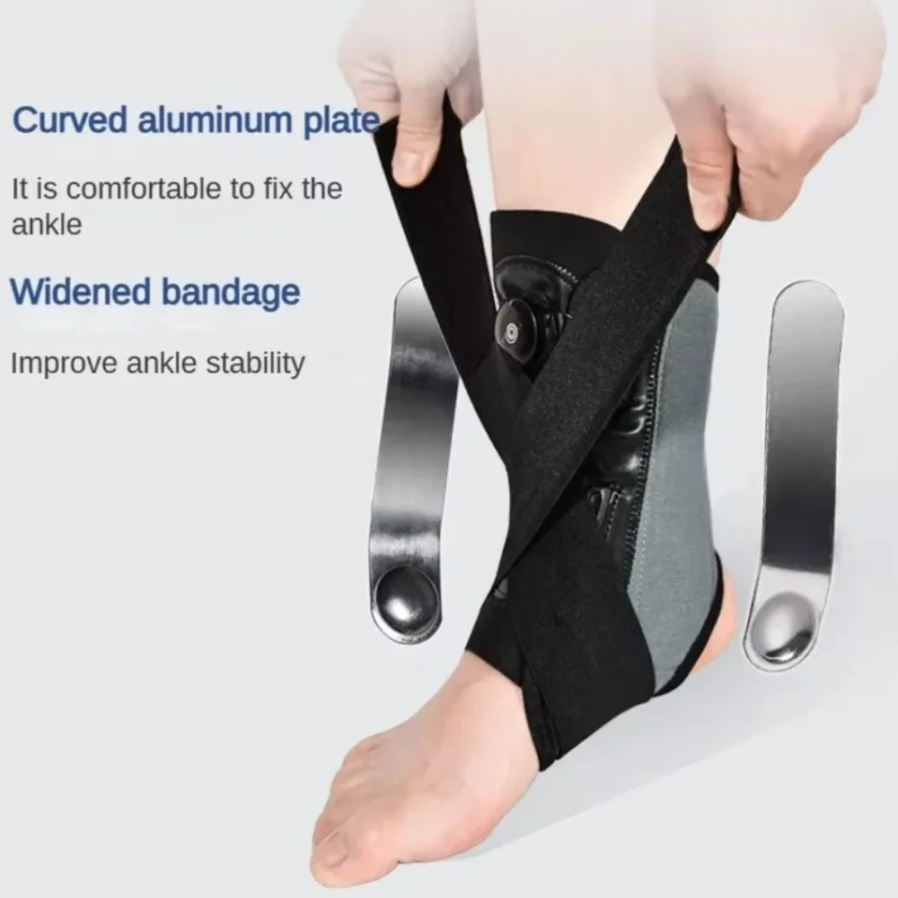 

Knob Adjustment Ankle Support Sprain Protection Splint Support Ankle Stabilizer Foot Strap Elastic Belt Ankle Protector