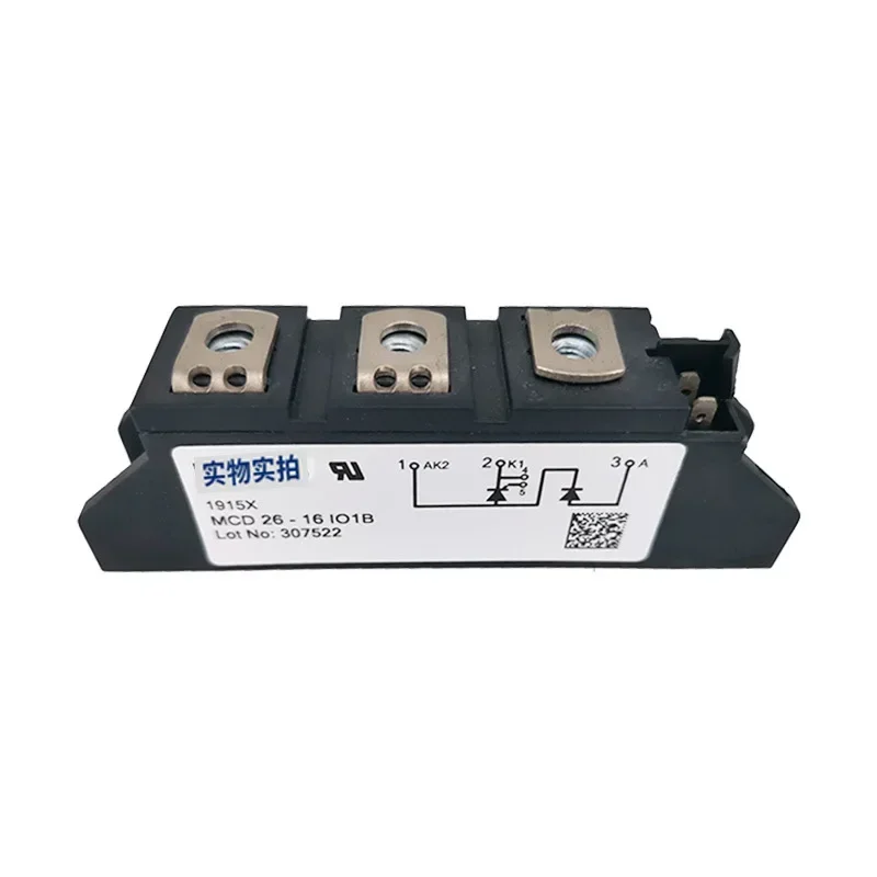 MCD26-16 IO1B controllable silicon MCD26-16IO1B bi-directional thyristor voltage regulator has a large amount of excellent