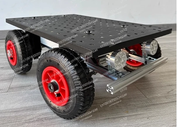 

Customized metal remote control car, personalized DIY heavy-duty stainless steel flat electric vehicle 20,000 mAh battery